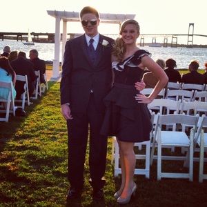 Karen Millen one shoulder cocktail dress